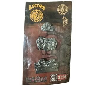 NYCC 2016 Legends of The Hidden Temple H16 Pin Set Sealed Nickelodeon Comic Con
